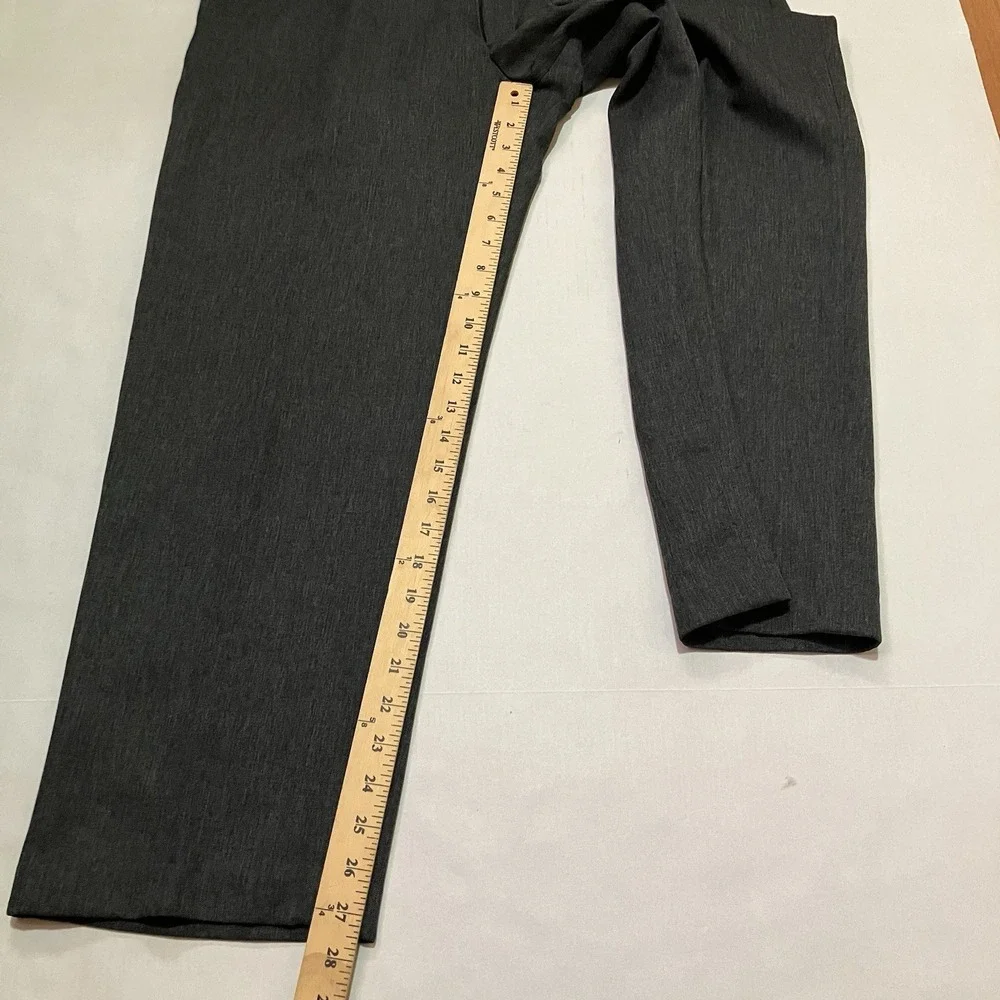 Levis Action Slacks Mens Size‎ 38 X 27.5 Pants Flat Front Straight Gray Casual